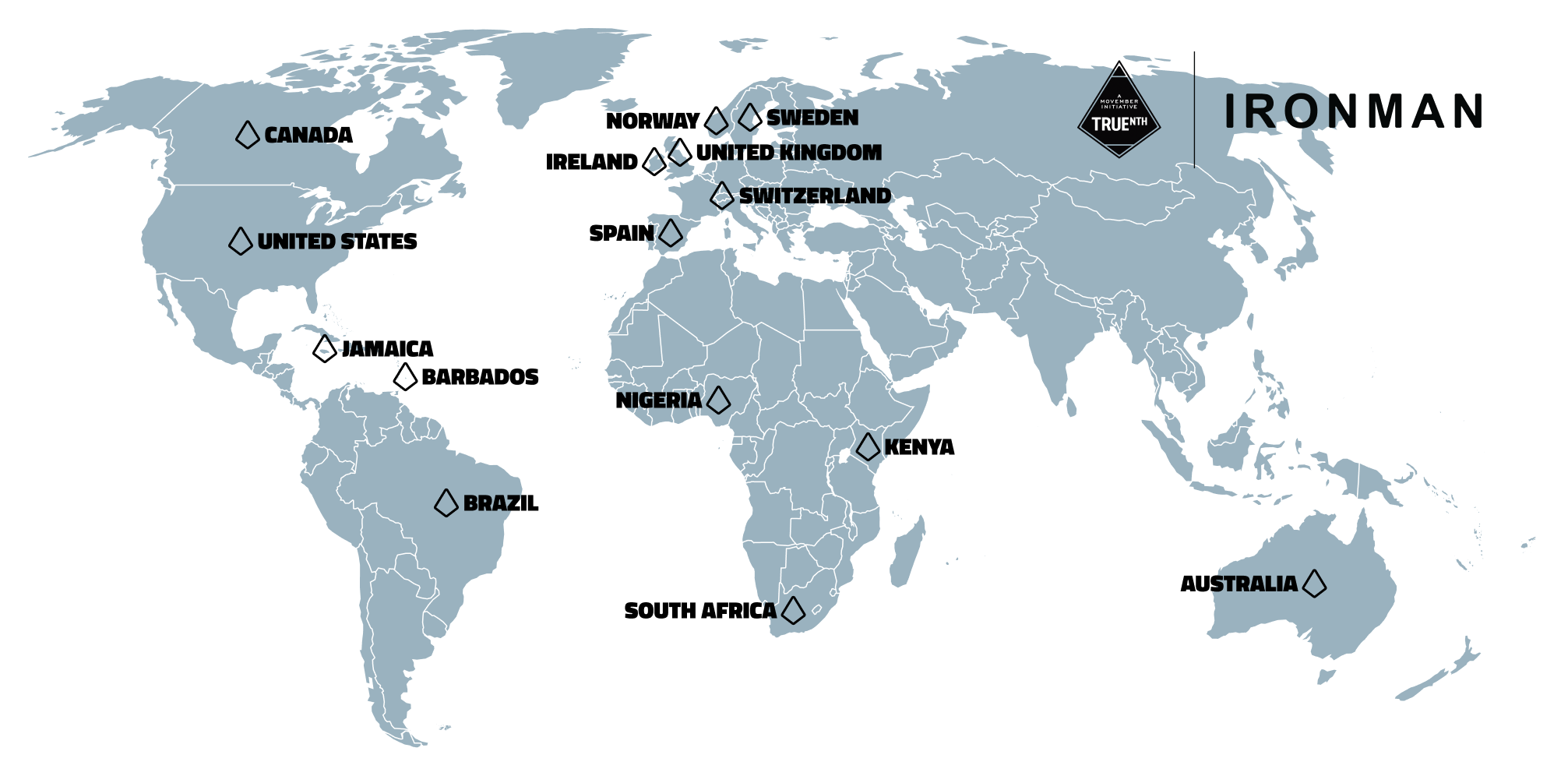 Ironman World Map